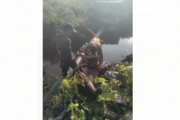 Dinas PUPR Kayong Utara perbaiki pipa jebol