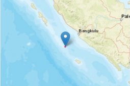 Gempa magnitudo 5,1 dirasakan cukup kuat oleh warga Bengkulu