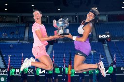 Australian Open: Mertens-Sabalenka juara ganda putri