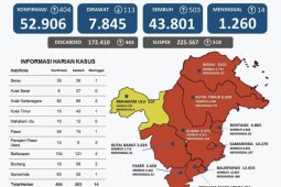 Kasus sembuh dari COVID-19 di Kaltim bertambah 503 orang