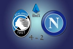 Enam gol pada babak kedua saat Atalanta taklukkan Napoli 4-2