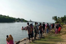 Bocah empat  tahun  terseret arusi sungai di Aceh Utara