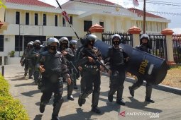 Jalan depan PN Bengkulu ditutup cegah bentrok dua kelompok nelayan