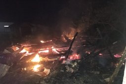 Kebakaran hanguskan tiga unit rumah di Pangaribuan Taput
