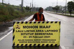 Penutupan Sementara Jalan Raya Porong