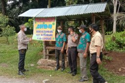 Polsek Salapian Langkat bangun posko kampung tangguh