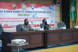 Kota Pontianak miliki lima kampung tangguh cegah penyebaran COVID-19