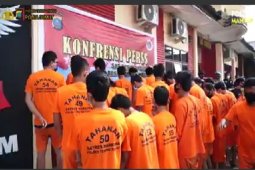 Operasi Antik di Polres Tebing Tinggi ungkap 25 kasus