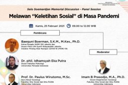 FISIP UI gelar diskusi melawan "Keletihan Sosial" di Masa Pandemi