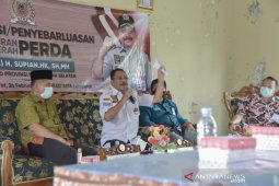 Ketua DPRD Kalsel sebarluaskan perda penanggulangan bencana di Batola
