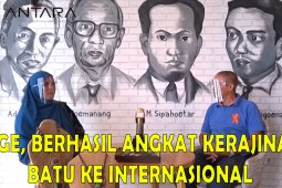 Inge, berhasil angkat kerajinan batu ke internasional