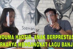 Shouma Hadzir, anak berprestasi berkarya mengangkat lagu Banjar