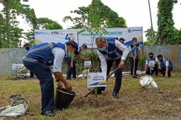 Peringati HUT ke-43, Jasa Marga tanam 3.550 pohon di sepanjang Tol Belmera