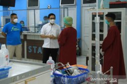 Pastikan pelayanan tidak bermasalah, Bupati Aulia sidak RSHD Barabai
