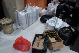 Polda Malut  amankan ratusan miras