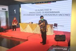 Unpad uji klinis tahap tiga vaksin COVID-19 Rekombinan