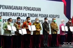 Kementerian BUMN-KPK tandatangani MoU Whistleblowing System
