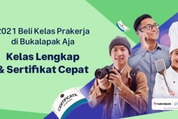 Bukalapak kembali sediakan pelatihan Program Kartu Prakerja