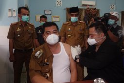 Musa Ahmad divaksinasi COVID-19