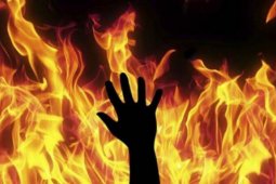 Dua rumah terbakar di Medan, satu korban meninggal
