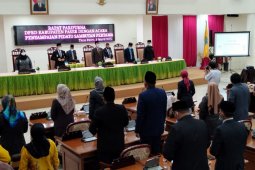 Bupati Paser sampaikan visi-misi di hadapan anggota DPRD
