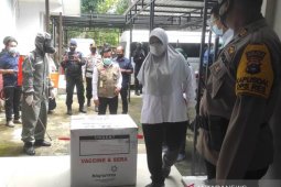 Vaksin COVID-19 tahap dua tiba di HSS, peruntukkannya TNI, Polri dan ASN