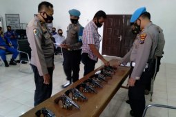 Propam periksa senpi anggota Polres Sibolga
