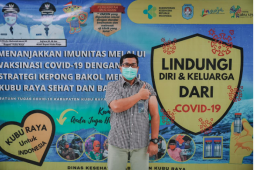 Stop Penyebaran COVID-19, Karyawan PLN Kalbar Divaksinasi