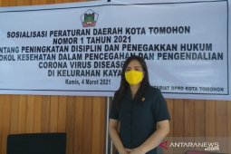 DPRD Kota Tomohon sosialisasi Perda COVID-19 tekan penularan