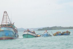 KKP-Kejaksaan eksekusi penenggelaman 10 kapal pencuri ikan