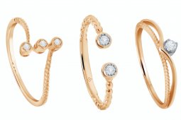 Koleksi perhiasan berlian Moela bagi pemula