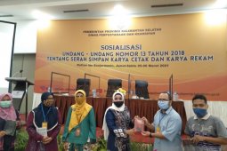 Dispersip Kalsel jamin karya para penulis dapat tersimpan lestari