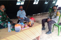 Camat Pangkadan lakukan peninjauan ke Lokasi TMMD Kodim 1206/PSB