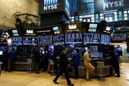 Wall Street beragam, terimbas turbulensi "margin-call"