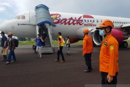 Pesawat Batik Air PK-LUT Jambi-Jakarta terpaksa mendarat kembali di Bandara Jambi