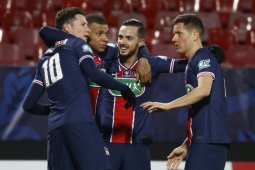 PSG tekuk Brest 3-0 di Piala Prancis