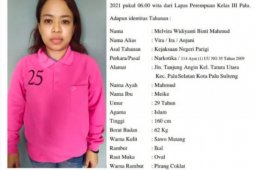 Seorang tahanan wanita kasus narkoba kabur dari Lapas Perempuan