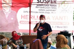 DPRD Kaltim sosialisasikan Perda Pajak Daerah di Penajam