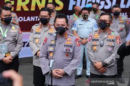Kapolri apresiasi korlantas jaga kamseltibcarlantas selama pandemi COVID-19