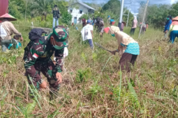 Luar biasa, antusias masyarakat Bersama TNI di TMMD 110 Kodim 1206/PSB