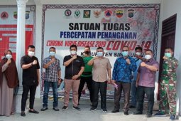 Tim Satgas COVID-19 Provsu monitoring PPKM Mikro di Simalungun