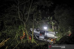 Kecelakaan bus di Wado