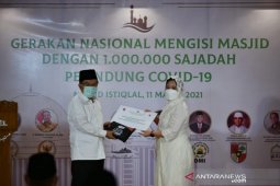 Ketua DPR Puan Maharani apresiasi Gerakan Satu Juta Sajadah Pelindung COVID-19