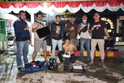 Polres Balangan bekuk tersangka pencurian peralatan sekolah