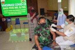 113 personil Kodim 0212/TS suntik vaksin COVID-19
