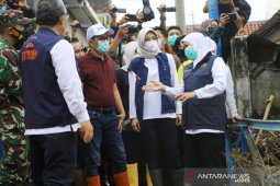 Khofifah: Bronjong segera dipasang pada titik rawan banjir di Probolinggo