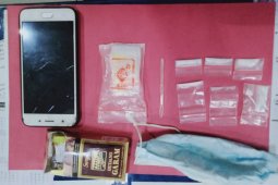 Kasus pertama, pria sembunyikan sabu di balik masker