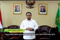 Menag: Nyepi jadi momentum memuliakan alam