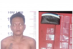 Polsek Pangkalan Berandan tangkap pemilik sabu-sabu 2,27 gram