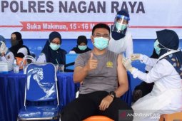 147 personel polisi di Nagan Raya disuntik vaksin